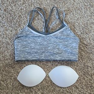 ZYIA- strappy sports bra